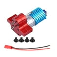 thumbnail image 7 of 370 Brushed Motor with Alloy Heat Sink Gear Box Set for WPL Henglong C14 C24 B14, 7 of 7