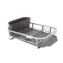 Kitchenaid Aluminum Space Saving Dishrack in Charcoal Gray