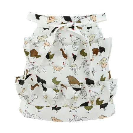 

Yinguo Chicken Eggs Apron With Pockets Apron For Fresh Eggs Collecting Gathering Apron Rooster Chicken Themed Gifts