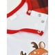 thumbnail image 4 of Sonducket Pijamas familiares Navidad Vacaciones Impreso Plaid Ropa de dormir Manga larga Cuello Loungewear Pijama Bebé: 9-12M, 4 of 6