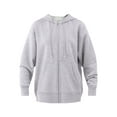 thumbnail image 5 of No Boundaries Zip Front Tunic Hoodie, Women's, 5 of 5