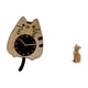 thumbnail image 5 of Reloj De Pared Con Forma De Gato, Adorno Decorativo Para Cocina, Oficina Y Sala De Estar. Pieza única De Resina Coleccionable. Regalo Ideal Para Decoración Del Hogar., 5 of 8