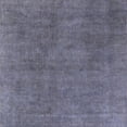 thumbnail image 1 of Ahgly Company Indoor Square Mid-Century Modern Slate Blue Grey Oriental Area Rugs, 5' Square, 1 of 6