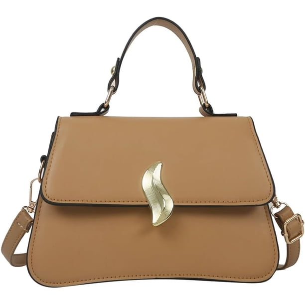 LHSHID Women Hobo Bag Vegan Leather Handbag Tote Bag Square Trendy Chic Shoulder Bag
