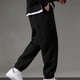 thumbnail image 5 of Pantalones largos de verano para hombre con bolsillo y cordón, pantalones casuales con bolsillo para hombre, 5 of 5