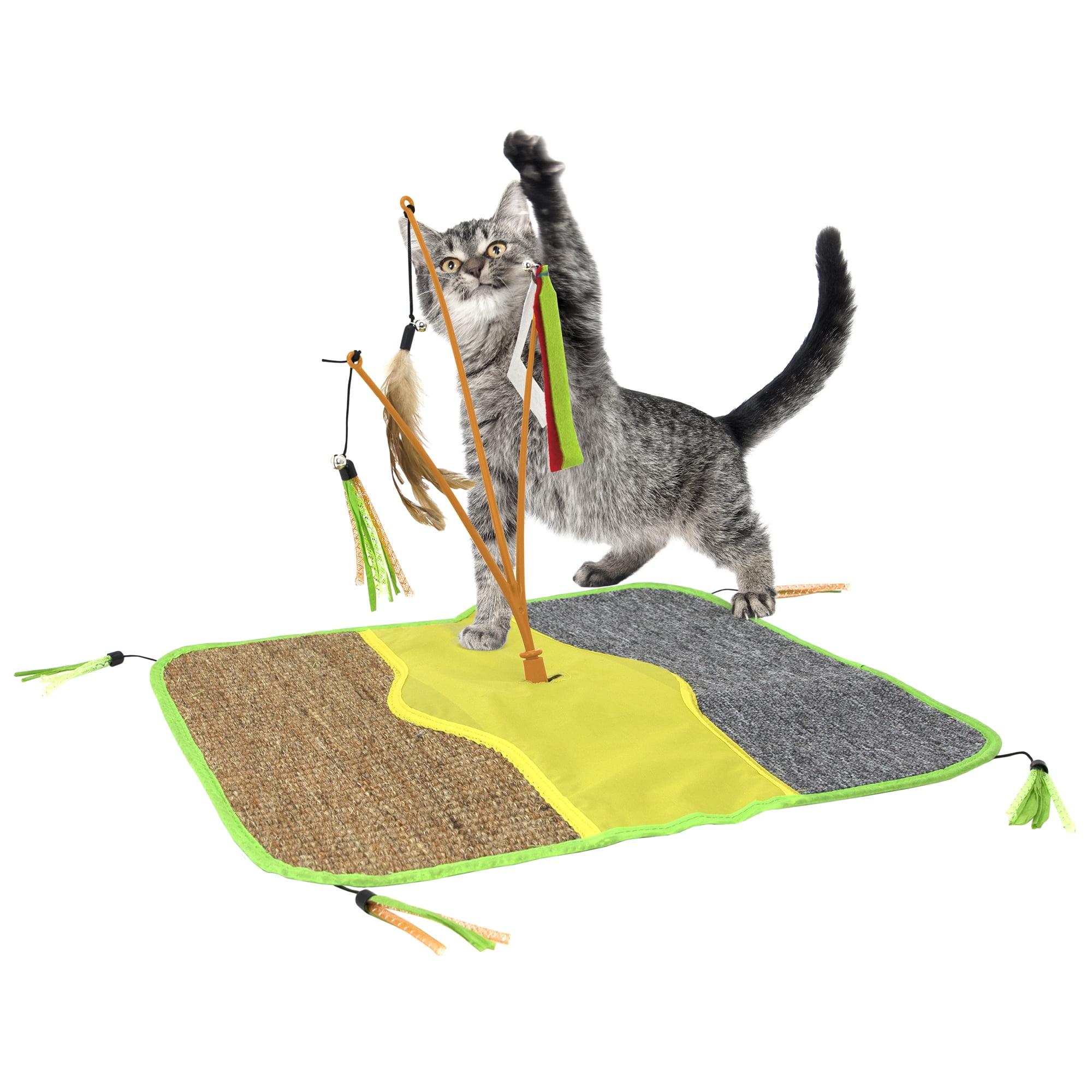 Cat Wobble Play Mat , Cat Scratch Pad , Premium Scratcher