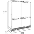 thumbnail image 2 of Zline Rbivz-60-Cb-Pr Autograph Edition 60" Wide 32.2 Cu. Ft. Energy Star Certified Panel, 2 of 7