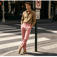 thumbnail image 3 of HBDesign Men's Summer Seersucker Pants Lightweight Breathable Slim Fit Casual Trousers, 3 of 7