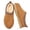 Chestnut, variant on Smile Popcorn Women's Fuzzy Slippers Cozy Suede Slippers Winter House Shoes Indoor Outdoor, Chestnut