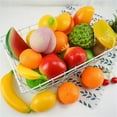 thumbnail image 6 of CIYISON 6Pieces Artificial Fruit Fake Fruit 24 Kind of Fruit, for Parties Table Decorations Photography Props Basket Display, 6 of 21