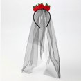 thumbnail image 4 of Flower Girl Headpiece for Halloween Costume Headband Women's Halloween Party Costume for Wedding School Evening Party, 4 of 4