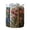 A, variant on Quilted Laundry Basket with Handles, Boho Floral Quilted Storage Hamper, Large Soft Fabric Laundry Basket for Nursery, Bedroom, Laundry Room,Clothes & Toys (Pattern E, Large (28"H x 20"D))