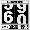 thumbnail image 2 of CafePress - 60Th Birthday Oldometer - Adjustable Unisex Printed Trucker Hat with Mesh Back, 2 of 10