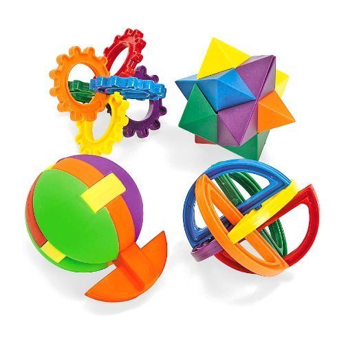 Plastic Puzzle Balls (1 dz) Model IN121801