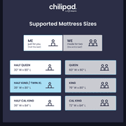 Chilipad Cube Bed Cooling System - Cooling & Heating Mattress Topper, ME Half King or TwinXL Bedsize