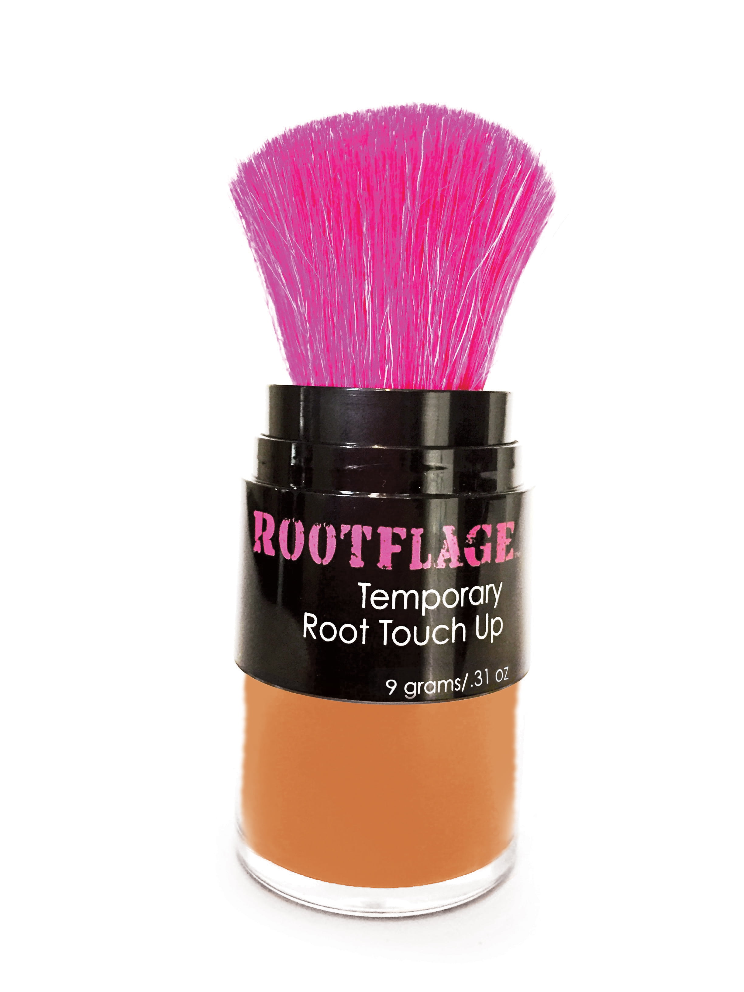 Rootflage Temporary Root Touch Up Powder Bright Copper Red Hide