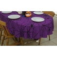 thumbnail image 5 of Halloween Oval Tablecloth Spider Web Table Cloth for Halloween Home and Kitchen Decorations - 60" X 102" Oval, 5 of 6