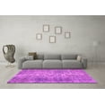 thumbnail image 3 of Ahgly Company Indoor Rectangle Abstract Pink Contemporary Area Rugs, 7' x 10', 3 of 4