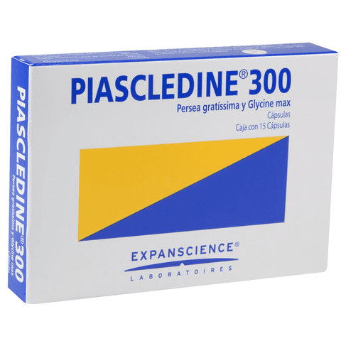 Piascledine 300 cápsulas 15 pzas de 300 mg c/u
