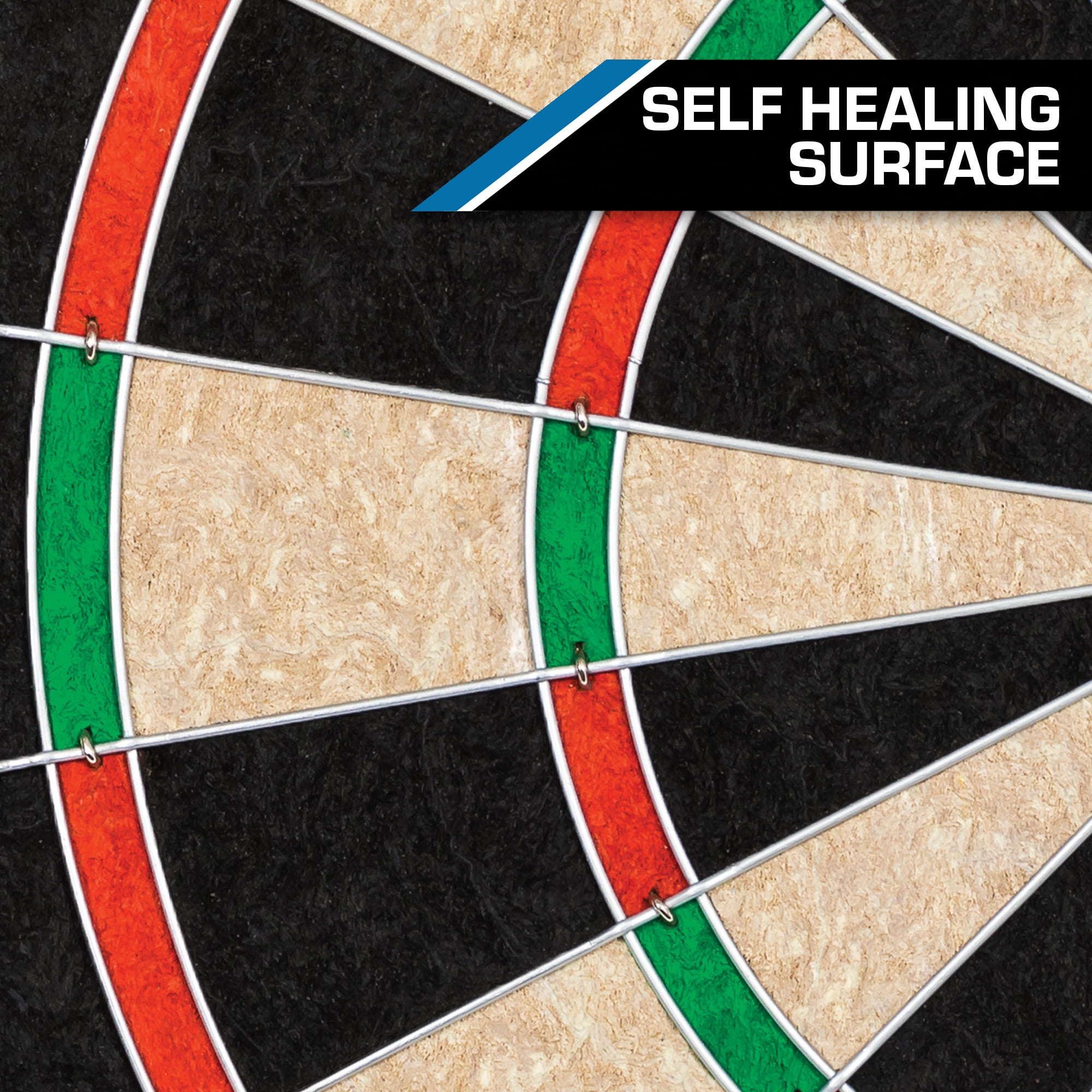 Narwhal Kingston Dartboard; Official Size, Self-Healing Board (Darts Not Included)
