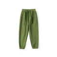 thumbnail image 2 of Girls Joggers Girls Gym Pants Girls Pants Jogger Sweatpants Casual Trousers with Pockets for Kids Warm Solid Playwear, 2 of 7