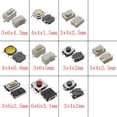 thumbnail image 4 of Bgsha 250 Pcs Interrupteur Tactile à Bouton-Poussoir Micro Instantané Tact SMD Kit de 10 Valeurs, 4 of 6