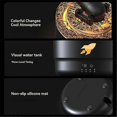 thumbnail image 2 of (Black) 2pcs Mini Cannon Humidifier Aroma Diffuser With 2 Modes 7 Colors Led Timesr And Adjustable Settings, 2 of 4