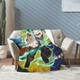 thumbnail image 2 of My Hero Academia Blanket, Anime Throw Blanket For Couch Sofa Bed, Soft Cozy Lightweight Warm Flannel Blanket, Home Decor, Anime Gifts For Boys Girls Kids Teens, 50"X40", 2 of 9