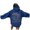 Blue, variant on Women's Letter Print Fashion Loose Top Casual Hoodie Womens Zipper Hoodie
