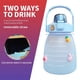 thumbnail image 5 of Botella de agua - Cute Belly Bottles Jarra de agua con marcador de tiempo 1.3L (Azul) Ehuebsd Para estrenar, 5 of 8