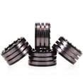 thumbnail image 1 of Aleación de Metal 4pcs 1/10 1.9 "Llanta Beadlock para 1/10 Traxxas HSP Redcat Tamiya Axial SCX1 Abanopi Accesorios para modelos de coches, 1 of 7