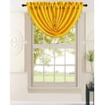 thumbnail image 2 of Leah Waterfall Rod Pocket Valance with Beads, Yellow, 48x37 Inches, 2 of 3
