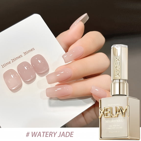 XEIJAYI 15ml  Gel Polish - Bright Nail Art With Alcohol-Free/LED Soak-Off Gel For Salon & DIY, Japanese-Korean Style Nail Designs, Nail Care, DIY Nail Design,