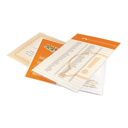 Swingline laminate pouch 100pk 5mil letter size