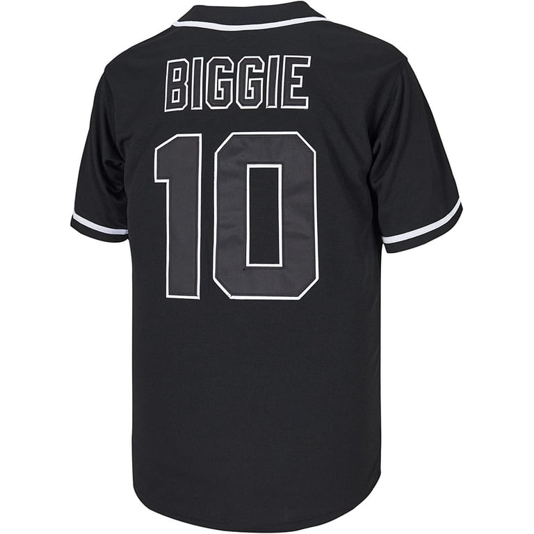 #10 Biggie Bad Boy Movie Baseball Jersey Stitched 90s Hip Hop Unisex Clothing for Party Size S-XXXL
