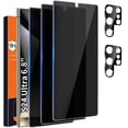 thumbnail image 1 of [Protector de pantalla] Arshek Galaxy S24 Ultra Privacy, paquete 3+2, 1 of 7