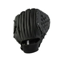 11.5-inch Softball Thicken Baseball Hand Glove for Outdoor Team Sports (Black )