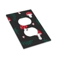 thumbnail image 3 of Kll Amanita Mushroom Wall Plate,Gloss Finish,Standard Size 1 - 5" X 3", Polycarbonate Thermoplastic,Electric Receptacle Plug Covers, 3 of 8