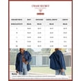thumbnail image 3 of Chase Secret Women's Denim Jacket Boyfriend Long Sleeve Casual Distressed Jean Jacket with Pockets, 3 of 7