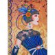 thumbnail image 1 of Cuadros Decorativos Pieza de bricolaje Taladro Pintura de diamante en forma especial Mosaico de dama elegante (Y035) Tmvgtek embutido en tela, 1 of 9
