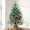 Green, variant on YIMWNYI Christmas Glitter Artificial Flowers, Magnolias for Holiday Decor, Sparkling Ornaments for Tree, Wreath, Fireplace, Versatile Christmas Decorations, Home and Store Festive Accents