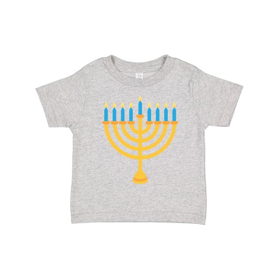 Inktastic Hanukkah Chanukah Menorah Boys or Girls Toddler T-Shirt