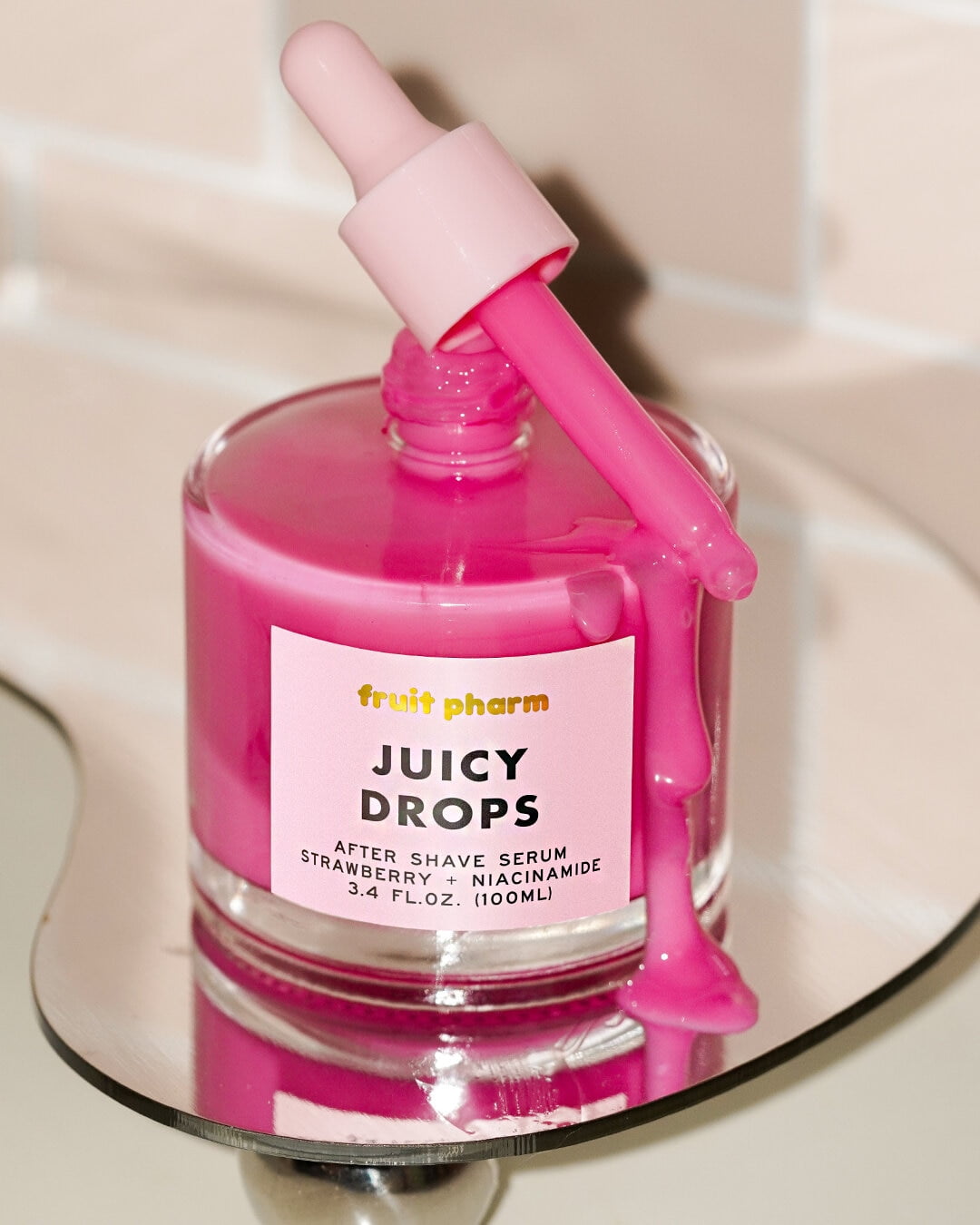 Fruit Pharm Juicy Drops After Shave Face and Body Serum for All Adult Skin Types