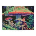thumbnail image 5 of PRATYUS Mushroom Tapestry  Skull Floral Tapestry Sun and Moon Tapestries Vertical Galaxy Space Tapestry Wall Hanging for Home Decor Painting, 5 of 6