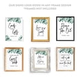 thumbnail image 3 of Koyal Wholesale Silver Dollar Eucalyptus Wedding Signs Bundle 30-Set for Ceremony, Reception Decor Signage, 8.5 x 11", 3 of 5