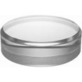 thumbnail image 1 of CiaoHER 1in Thickness Beveled Acrylic Disc Display Block Clear Polished Round Pedestal Stand Riser (1pack 6'' disc), 1 of 4