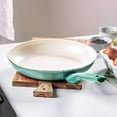 thumbnail image 2 of GreenPan Rio Ceramic Nonstick 10" Frypan | Turquoise, 2 of 7