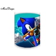 thumbnail image 3 of Fondo redondo de Sonic Hedgehog para decoración de fiesta de cumpleaños de niños, temática de juego, cubiertas cilíndricas, fondo fotográfico de tela, 3 of 5