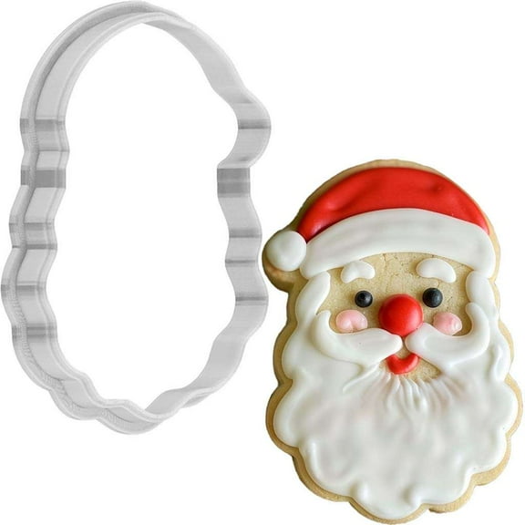 Christmas Santa Claus Cookie Cutter 4 Inch Made in USA by WONDERTORY