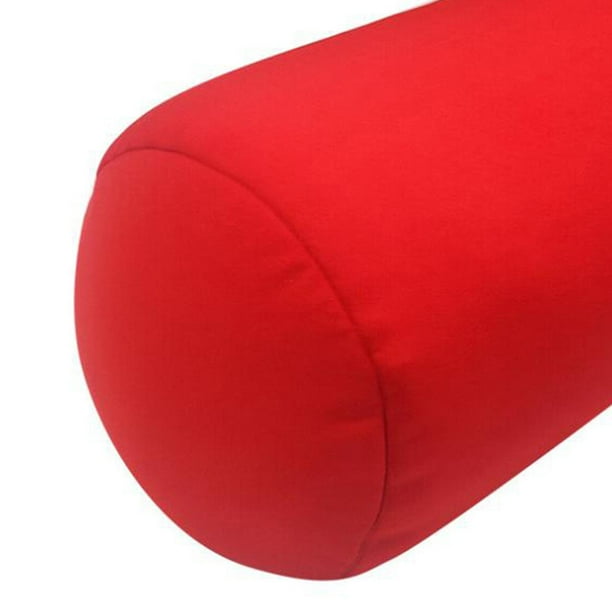 Almohada cervical suave reposacabezas del soporte del cuello del cuerpo de forma del cilindro de sofa cama el cojin de espalda p Baoblaze Almohada Bodega Aurrera en linea